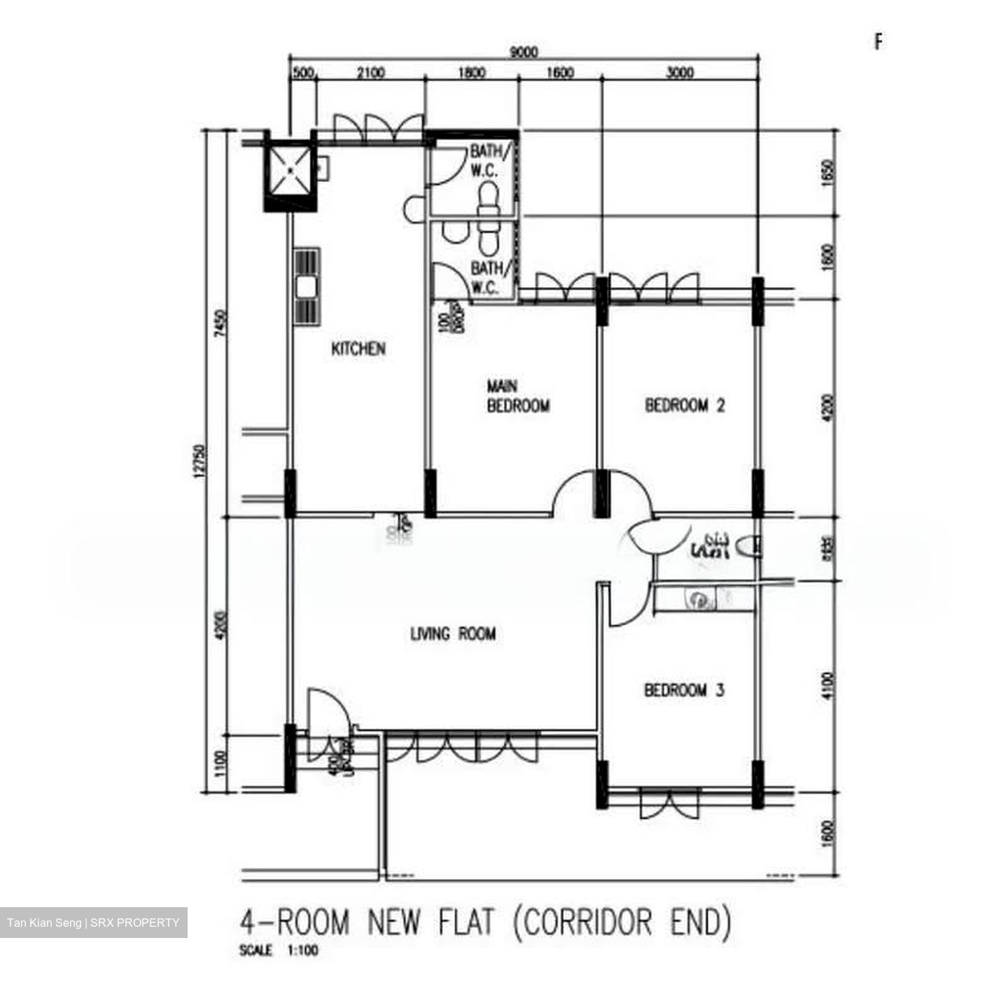 Blk 117 Chong Pang Vale (Yishun), HDB 4 Rooms #597464821